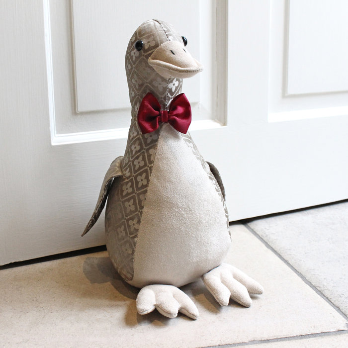 Home & Haus Jacquard Duck Fabric Door Stop & Reviews Wayfair.co.uk